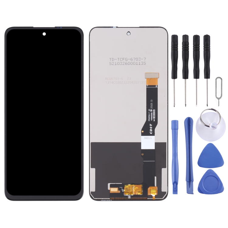 TFT LCD Screen For TCL 20L / 20L+/ 20 Lite T774H T774B T775H T775B with Digitizer Full Assembly - 1