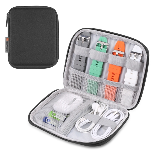 Brand of Mobile Accessories - HAWEEL Watch Band Organizer Box Earphones / U Disk / Digital Cable Storage Case(Black) Brand of Mobile Accessories - HAWEEL Watch Band Organizer Box Earphones / U Disk / Digital Cable Storage Case(Black)