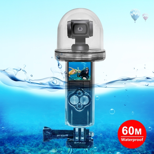 PULUZ 60m Underwater Waterproof Housing Diving Case Cover for DJI Osmo  Pocket