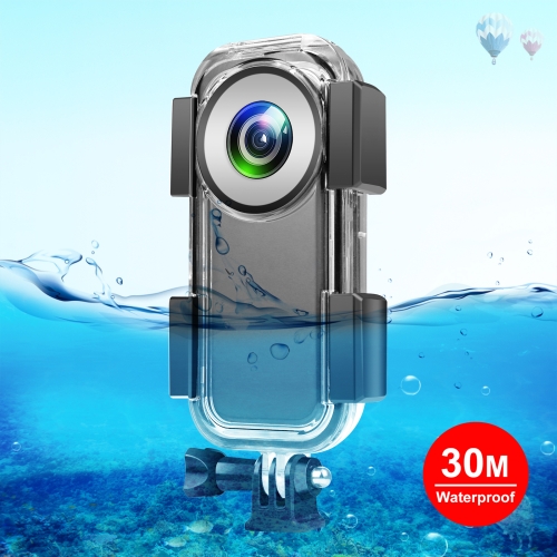 PULUZ 30m Underwater Waterproof Housing Case for Insta360 ONE  X2(Transparent)