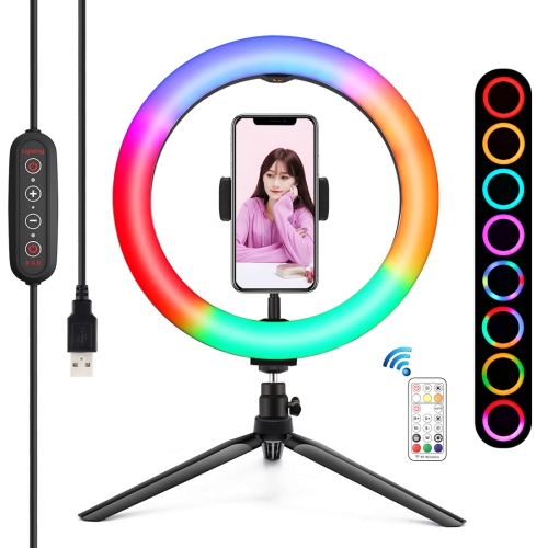 PULUZ - Mini LED RGB Foto- und Videoleuchte LB16 - Beauty Selfie