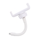 PULUZ Flexible Clip Mount Holder with Clamping Base (White)