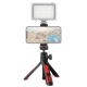PULUZ Mini Selfie Stand Tripod with Phone Clamp for Smartphones (Red)